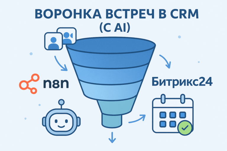Воронка встреч в CRM (с AI)